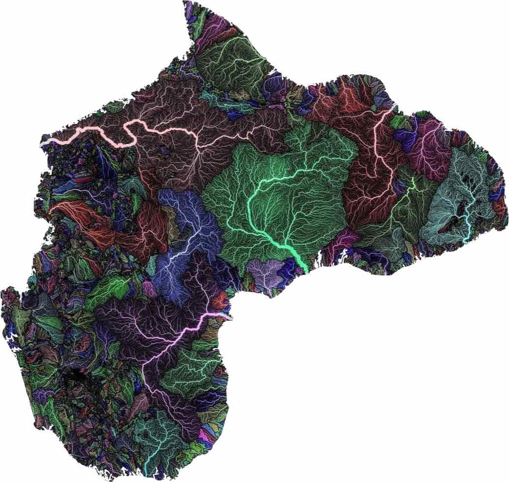Africahead logo rivers map